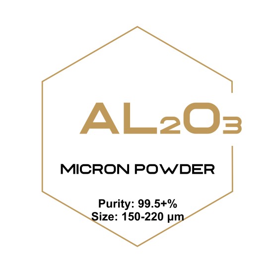 Aluminum Oxide (Al2O3) Micron Powder, Purity: 99.5+%, Size: 150-220 μm-Microparticles-