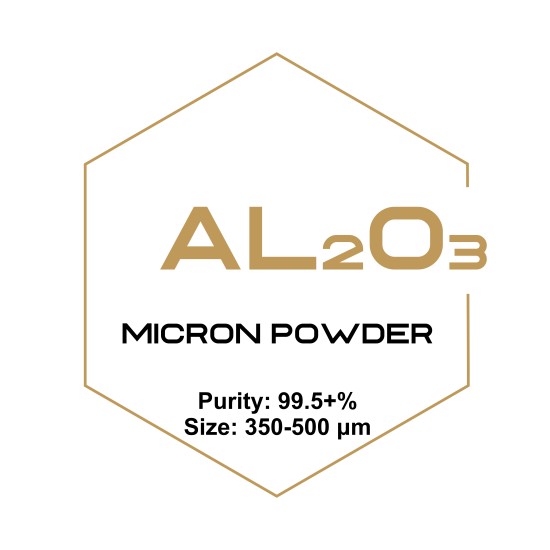 Aluminum Oxide (Al2O3) Micron Powder, Purity: 99.5+%, Size: 350-500 μm-Microparticles-