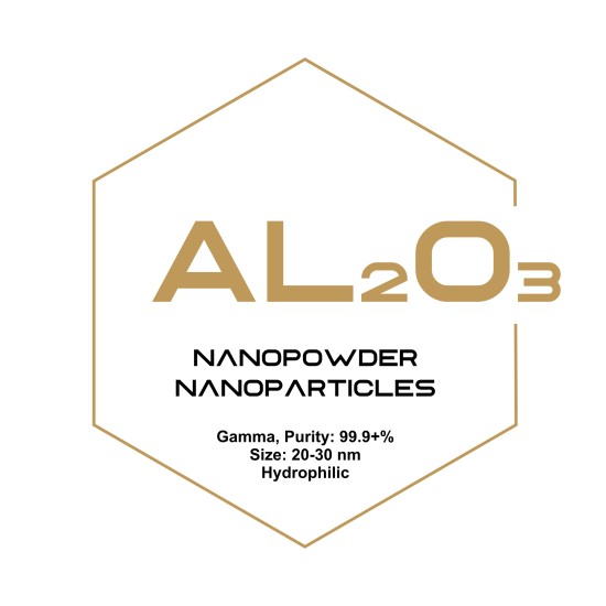 Aluminum Oxide (Al2O3) Nanopowder/Nanoparticles, Gamma, Purity: 99.9+%, Size: 20-30 nm, Hydrophilic-Nanoparticles-GX01NAP0102