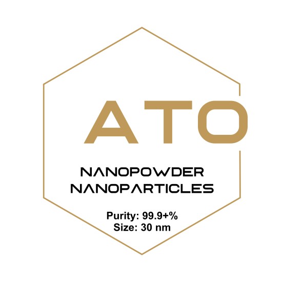 Antimony Tin Oxide (ATO) Nanopowder/Nanoparticles, Purity: 99.9+%, Size: 30 nm-Nanoparticles-