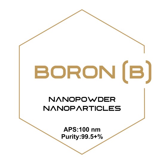 Boron (B) Nanopowder/Nanoparticles , APS:100 nm, Purity:99.5+%-Nanoparticles-