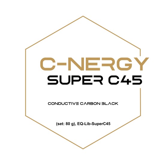 C-NERGY SUPER C45 Conductive Carbon Black (set: 80 g)-Lithium Battery Materials-GX01BE0101