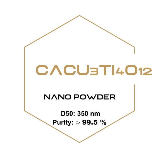 Calcium Copper Titanate (CaCu3Ti4O12) Nano Powder, D50: 350 nm, Purity: ≥ 99.5 %-Nanoparticles-