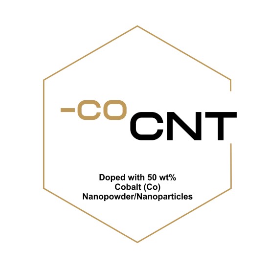 Carbon Nanotubes Doped with 50 wt% Cobalt (Co) Nanopowder/Nanoparticles-Carbon Nanotubes-