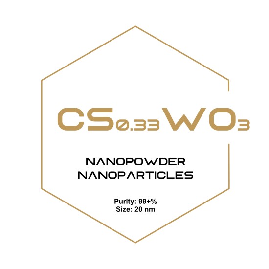 Cesium Tungsten Oxide (Cs0.33WO3) Nanopowder/Nanoparticles, Purity: 99+%, Size: 20 nm-Nanoparticles-GX01NAP0104