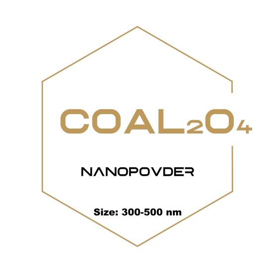 Cobalt Aluminate Blue Spinel Nanopowder CoAl2O4 Size: 300-500 nm-Nanoparticles-