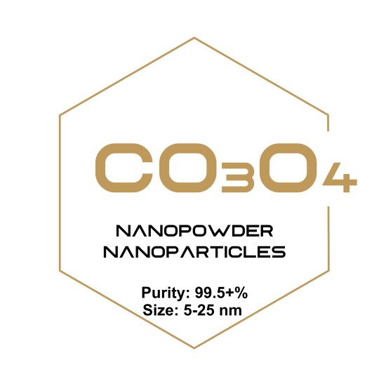 Cobalt Oxide (Co3O4) Nanopowder/Nanoparticles, Purity: 99.5+%, Size: 5-25 nm-Nanoparticles-