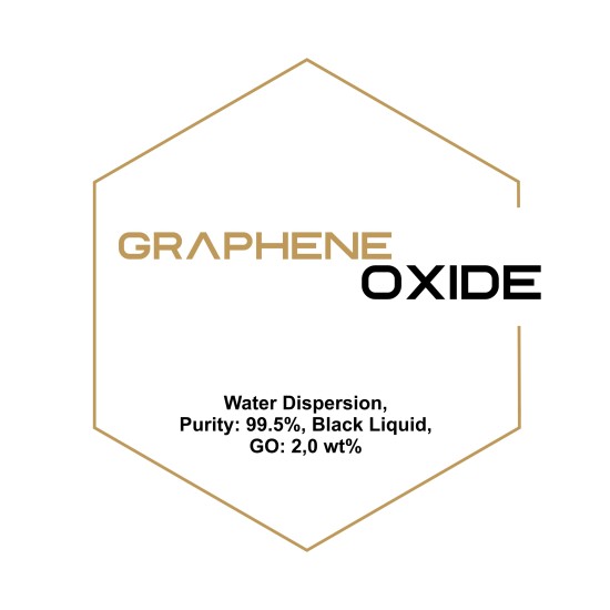 Graphene Oxide Water Dispersion, Purity: 99.5%, Black Liquid, GO: 2,0 wt%-Graphene-GX01GP0109