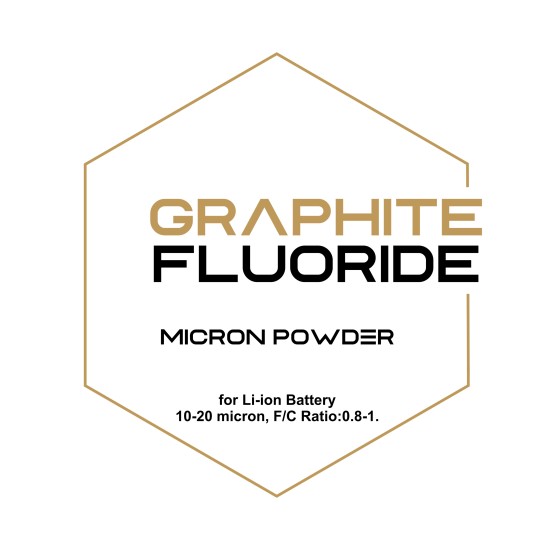 Graphite Fluoride (Carbon Monofluoride) Micron Powder for Li-ion Battery, 10-20 micron, F/C Ratio : 0.8-1.-Lithium Battery Materials-