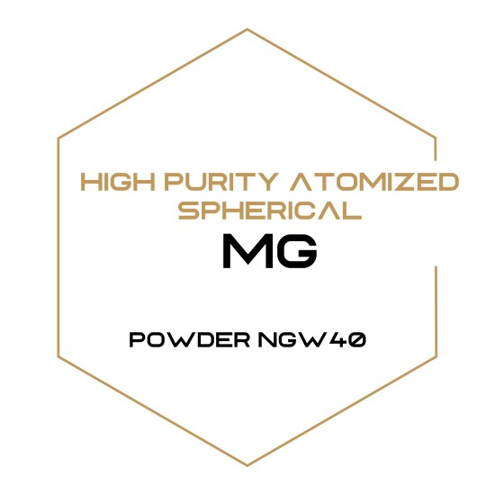 High Purity Atomized Spherical Magnesium (Mg) Powder NGXW40-Microparticles-
