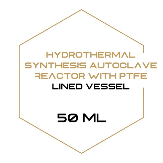 Hydrothermal Synthesis Autoclave Reactor with PTFE Lined Vessel 50 ml-Equipment-