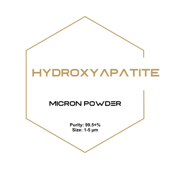 Hydroxyapatite Micron Powder, Purity: 99.5+%, Size: 1-5 µm-Microparticles-GX01MIP0102
