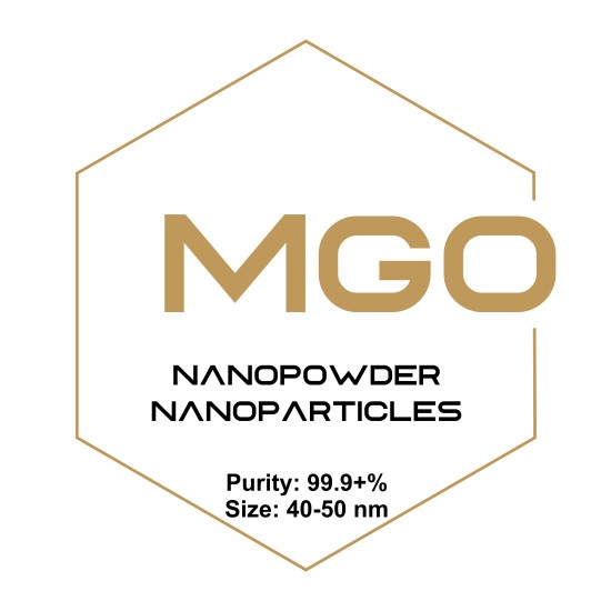 Magnesium Oxide (MgO) Nanopowder/Nanoparticles, Purity: 99.9+%, Size: 40-50 nm-Nanoparticles-