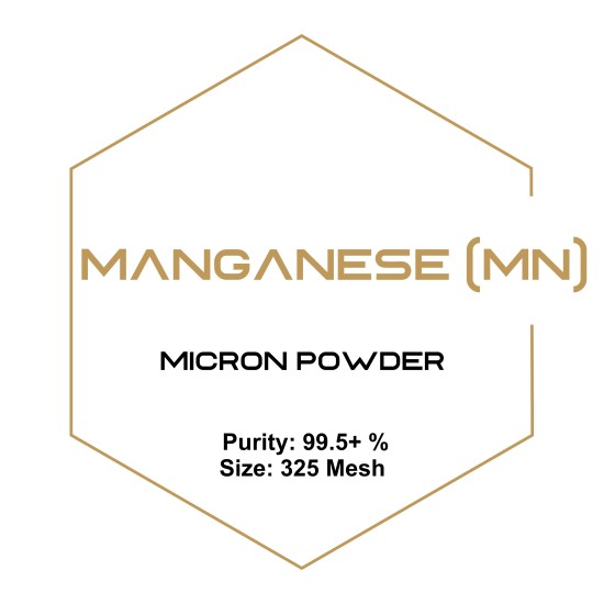 Manganese (Mn) Micron Powder, Purity: 99.5+ %, Size: 325 mesh-Microparticles-
