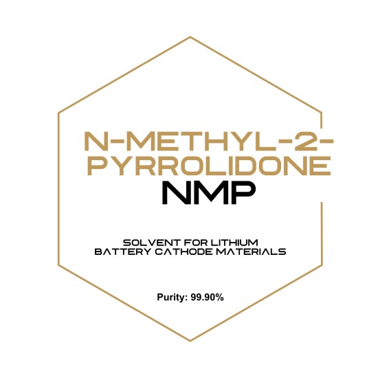 N-Methyl-2-Pyrrolidone (NMP) Solvent for Lithium Battery Cathode Materials, Purity: 99.90%-Lithium Battery Materials-