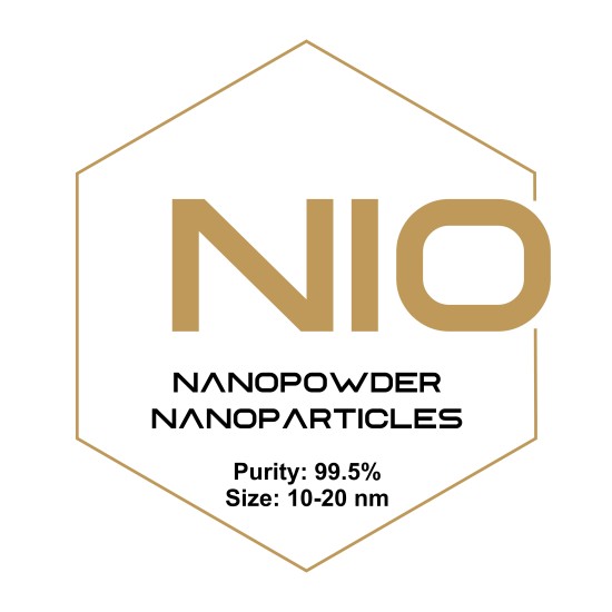 Nickel Oxide (NiO) Nanopowder/Nanoparticles, Purity: 99.5%, Size: 10-20 nm-Nanoparticles-