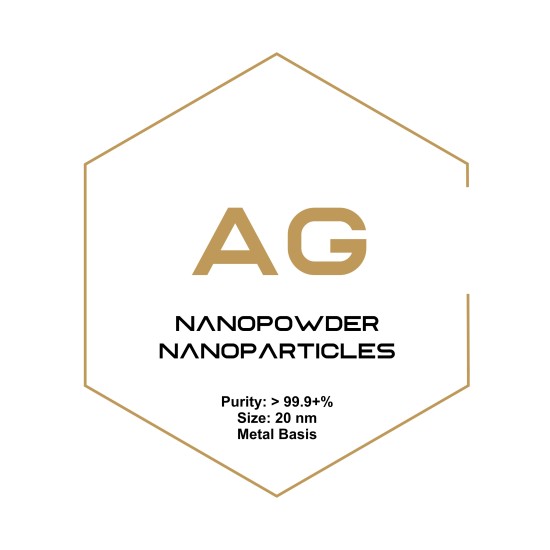 Silver (Ag) Nanopowder/Nanoparticles, Purity: > 99.9+%, Size: 20 nm, metal basis-Nanoparticles-GX01NAP0113