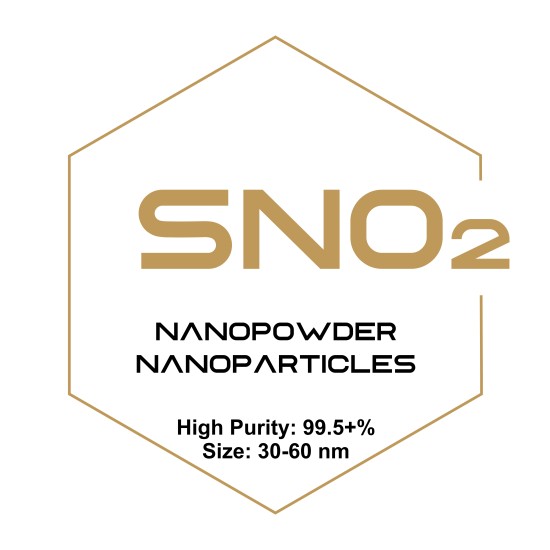 Tin Oxide (SnO2) Nanopowder/Nanoparticles, High Purity: 99.5+%, Size: 30-60 nm-Nanoparticles-