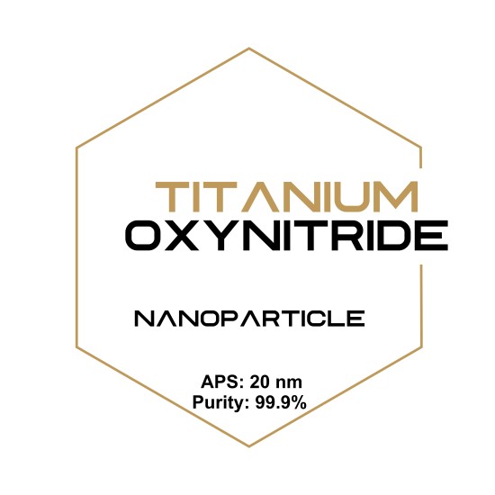 Titanium Oxynitride Nanoparticle, APS: 20 nm, Purity: 99.9%-Nanoparticles-