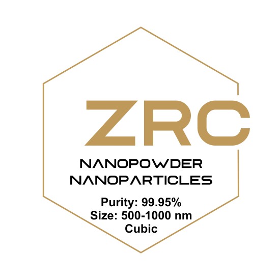 Zirconium Carbide (ZrC) Nanopowder/Nanoparticles, Purity: 99.95%, Size: 500-1000 nm, Cubic-Nanoparticles-