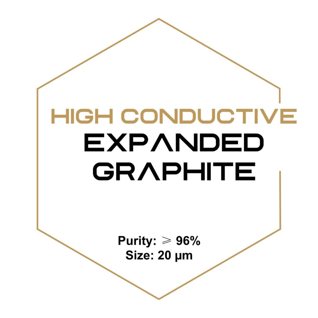 Highly Conductive Expanded Graphite Micron Powder, Purity: ≥ 96%, Size ...
